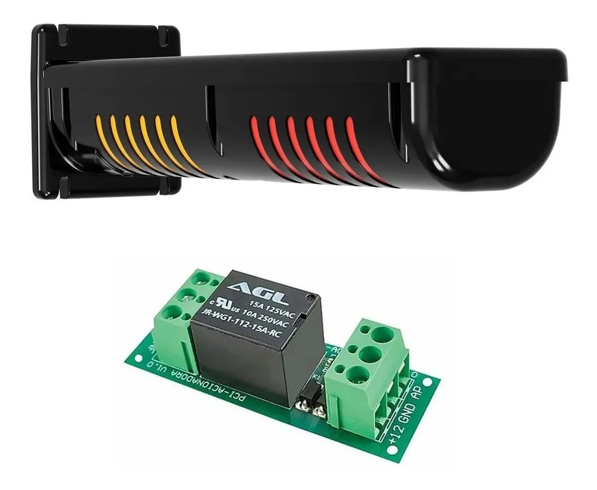 Sirena Y Luz Para Puerta De Garage