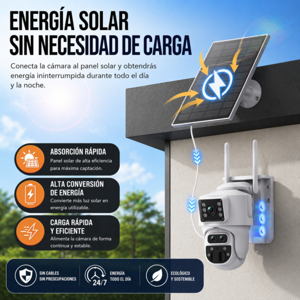 2026/05/1000555157.png Cámara Domo Seguridad Solar 6mp Doble Lente Wifi 128gb