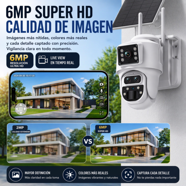 2026/05/1000555224.png Cámara Domo Seguridad Solar 6mp Doble Lente Wifi 128gb