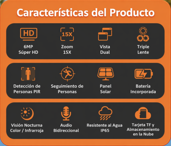 2026/05/1000555239.png Cámara Domo Seguridad Solar 6mp Doble Lente Wifi 128gb
